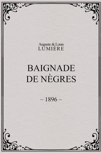 Movie poster for Baignade de nègres