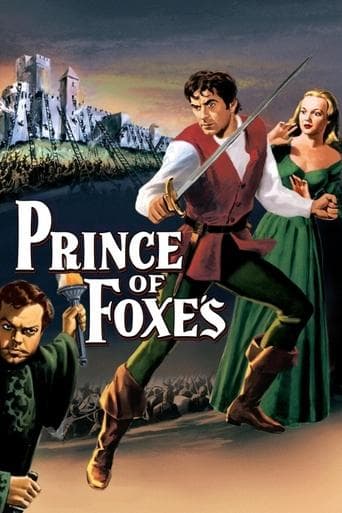 Movie poster for Prince of Foxes