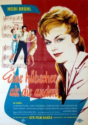 Movie poster for Eine hübscher als die andere