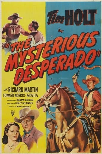Movie poster for The Mysterious Desperado