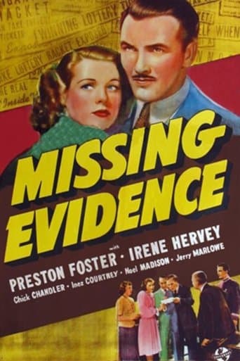 Movie poster for Missing Evidence