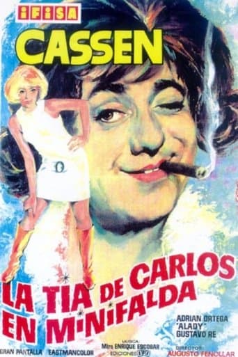 Movie poster for La tía de Carlos en minifalda