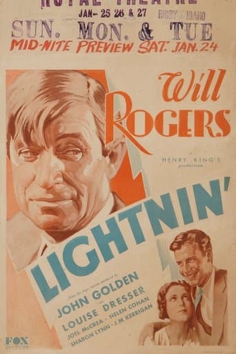 Movie poster for Lightnin'