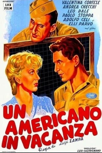 Movie poster for Un americano in vacanza