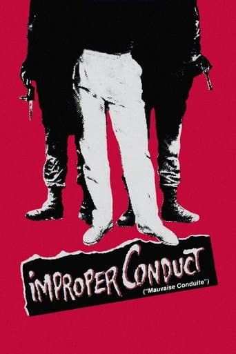 Movie poster for Improper Conduct