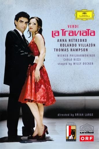 Movie poster for La traviata