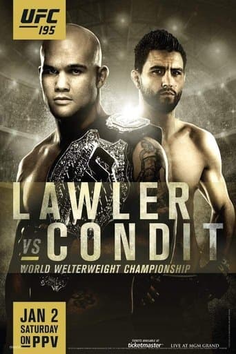 Movie poster for UFC 195: Lawler vs. Condit