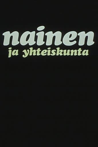 Movie poster for Woman and Society