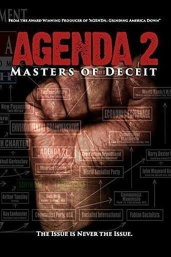 Movie poster for Agenda 2: Masters of Deceit