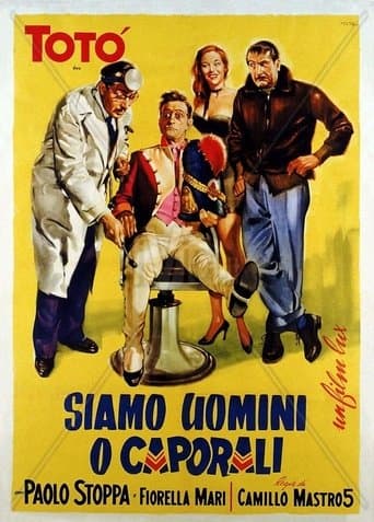 Movie poster for Are We Men or Corporals?