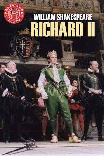 Movie poster for Richard II - Live at Shakespeare's Globe