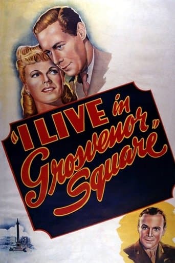 Movie poster for I Live in Grosvenor Square