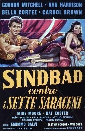 Movie poster for Ali Baba and the Seven Saracens