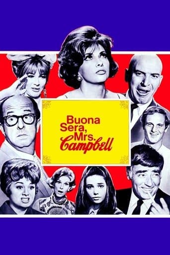 Movie poster for Buona Sera, Mrs. Campbell