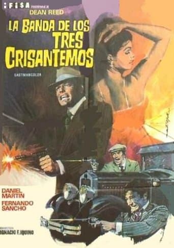 Movie poster for La banda de los tres crisantemos