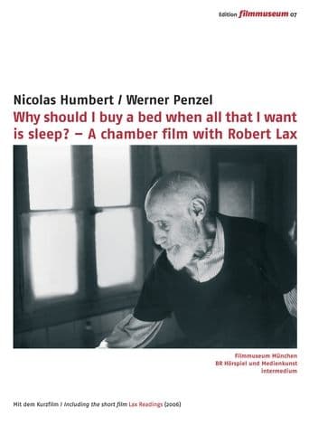 Movie poster for Why Should I Buy A Bed When All That I Want Is Sleep?