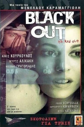 Movie poster for Black Out p.s. Red Out