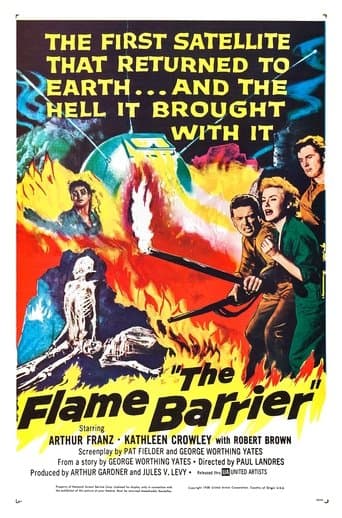Movie poster for The Flame Barrier
