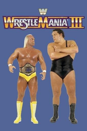 Movie poster for WWE WrestleMania III