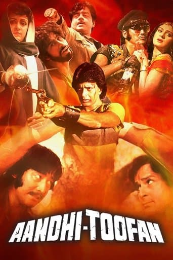 Movie poster for Aandhi-Toofan