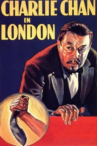 Movie poster for Charlie Chan in London