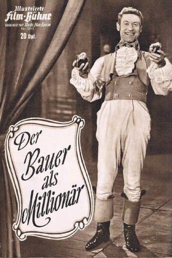 Movie poster for Der Bauer als Millionär