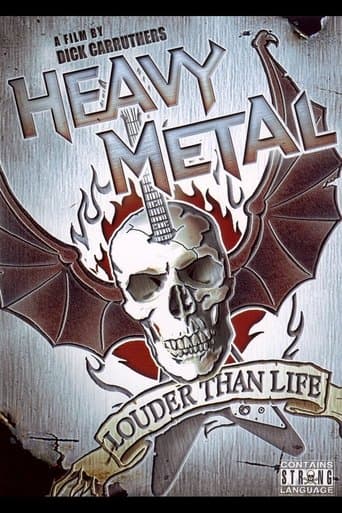 Movie poster for Heavy Metal: Louder Than Life