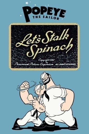 Movie poster for Let's Stalk Spinach