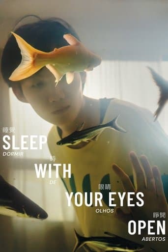 Movie poster for Sleep with Your Eyes Open