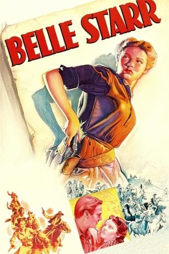 Movie poster for Belle Starr