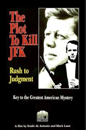 Movie poster for Rush to Judgment