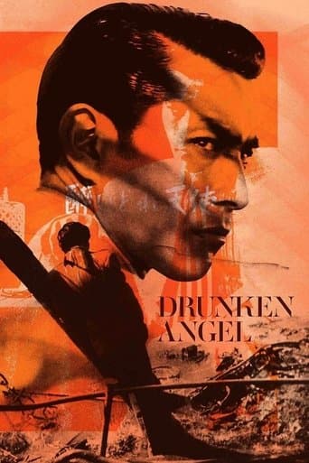 Movie poster for Drunken Angel