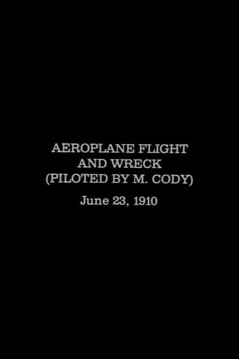Movie poster for Aeroplane Flight and Wreck (Piloted by M. Cody)