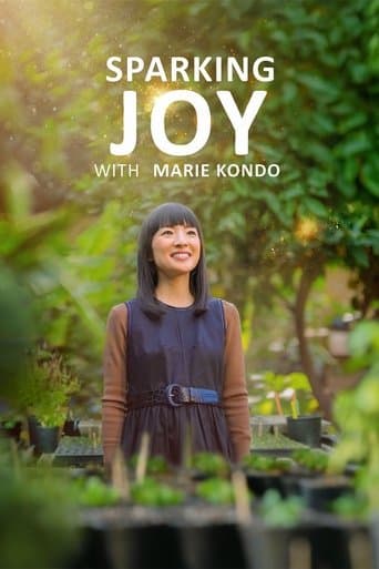 Movie poster for Sparking Joy with Marie Kondo