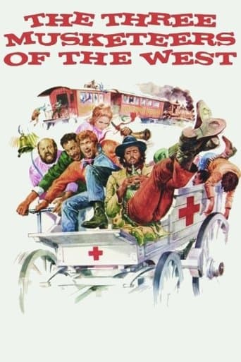 Movie poster for The Three Musketeers of the West