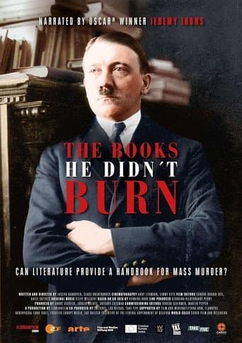 Movie poster for The Books He Didn't Burn