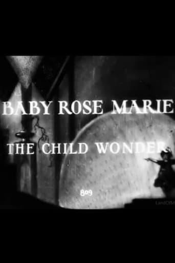 Movie poster for Baby Rose Marie: The Child Wonder