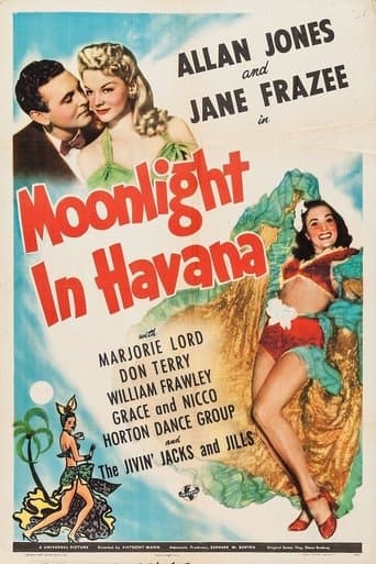 Movie poster for Moonlight in Havana