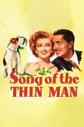 Movie poster for Song of the Thin Man