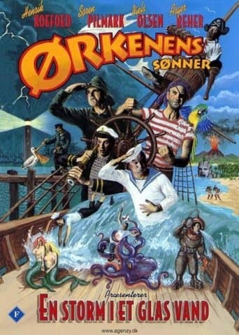 Movie poster for Ørkenens Sønner: En Storm i Et Glas Vand