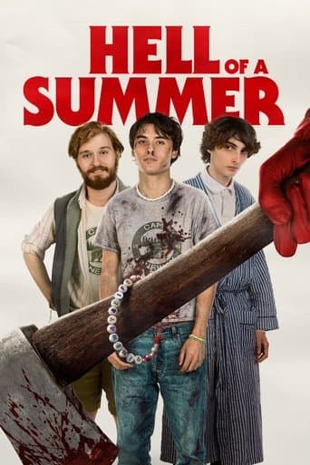 Movie poster for Hell of a Summer