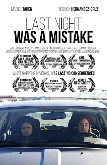 Movie poster for Last Night Was a Mistake