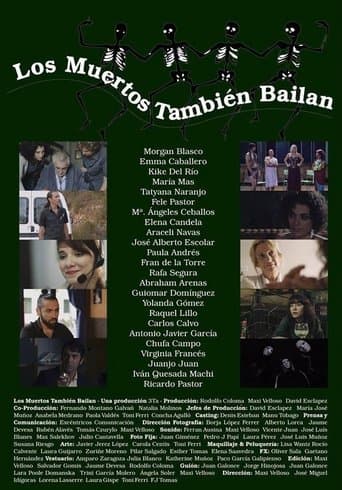 Movie poster for Los muertos también bailan