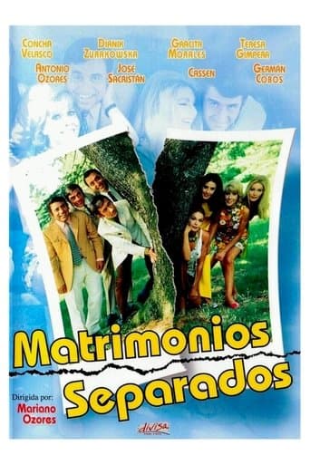 Movie poster for Matrimonios separados