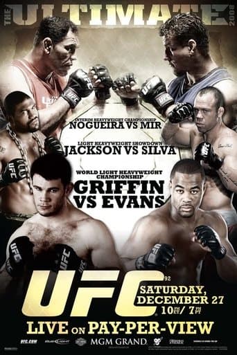 Movie poster for UFC 92: The Ultimate 2008