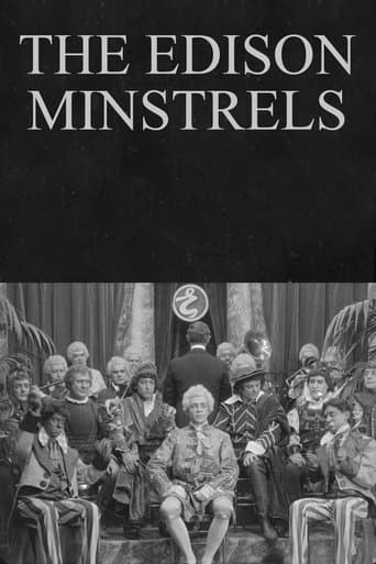 Movie poster for The Edison Minstrels