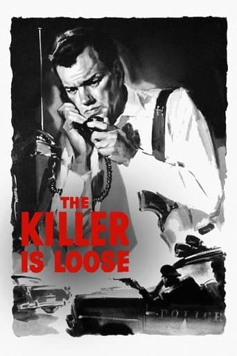 Movie poster for The Killer Is Loose