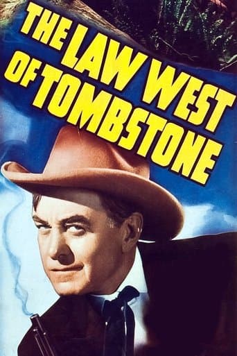 Movie poster for The Law West of Tombstone