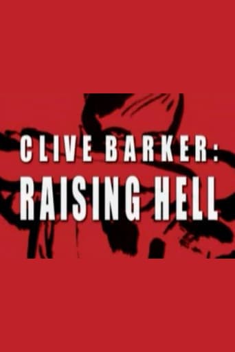 Movie poster for Clive Barker: Raising Hell
