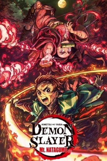 Movie poster for Demon Slayer: Kimetsu no Yaiba Mt. Natagumo Arc